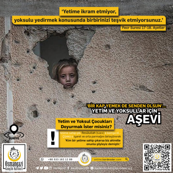 aşevi yemek bağışı