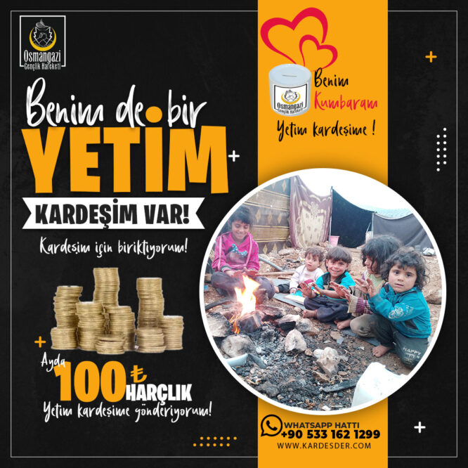 harçlıklarım yetim kardeşime
